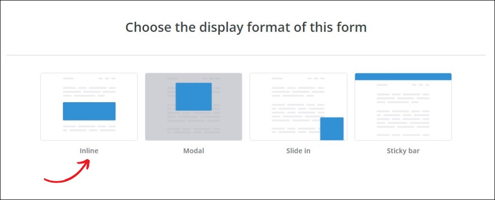 Various display format for ConveritKit Form