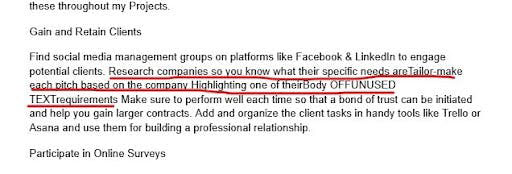 Example of an article that used BypassGPT