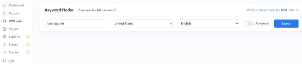 Low Fruits Keyword Finder