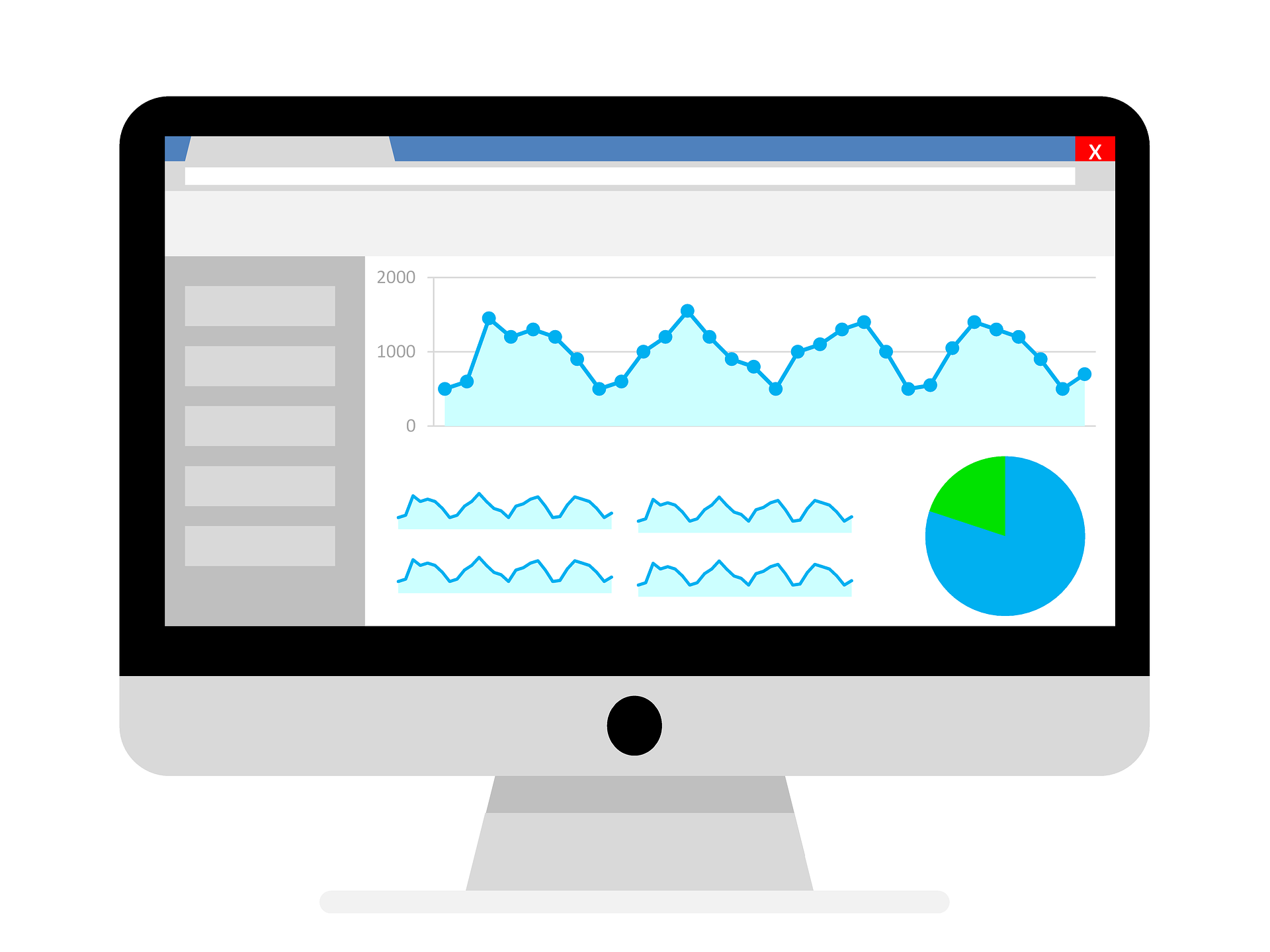 Google Analytics, Statistics